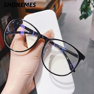 Lunettes de soleil Shonèmes Blue Light Blocking Lunes Office Optical Optical Cadre transparent des lunettes simples transparentes pour les hommes