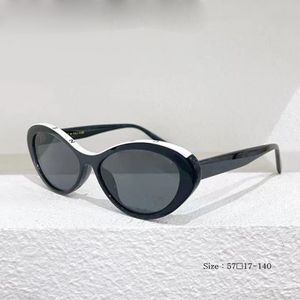 Zonnebril Kleine Letter Brand Design Vrouwen Acetaat Ovale Zonnebril Fashion Lady Shades UV400 Eyewear Oculos Gafas De Sol