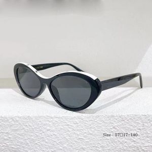 Zonnebril Kleine Letter Luxe Merk Ontwerp Vrouwen Acetaat Ovale Zonnebril Fashion Lady Shades UV400 Brillen Oculos Gafas De Sol