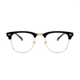 Zonnebril Kleine Vierkante Nerd Zonnebril Clear Lens Unisex Gold Metal Frame Optische Mannen Dames Zwart UV Oculos