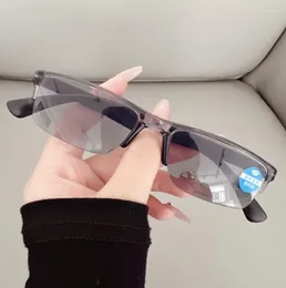 Zonnebril Slimme Automatische Zoom Brillen Anti-Blauw Licht Leesbril Mannen Vrouwen Optisch Spektakel Intelligent 1.0 Tot 5.0 Lenzenvloeistof
