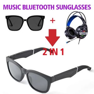 Gafas de sol inteligentes gafas de realidad Bluetooth 5,0 gafas Android IOS AI gafas TWS auriculares inalámbricos de música gafas de sol