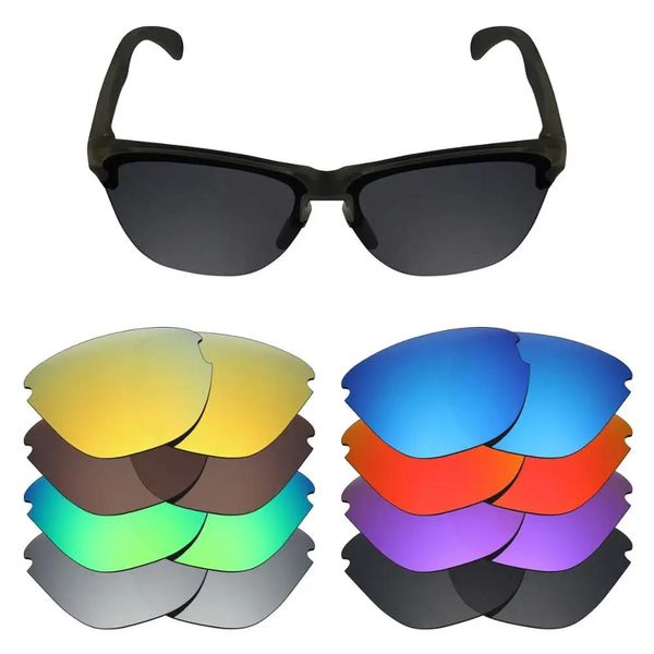 Lunettes de soleil Snark, plus de 20 couleurs au choix, verres polarisés de remplacement pour lunettes de soleil Frogskins Lite (lentille uniquement)