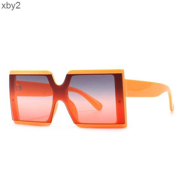 Gafas de sol Gafas de sol cuadradas de color gelatina ins wind Fashion Street Photography gafas de sol con encanto moderno q1254