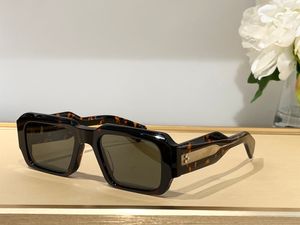 Gafas de sol cuadradas para mujer, montura de acetato rectangular Retro para hombre, diseñador de conducción Marie Women Mage