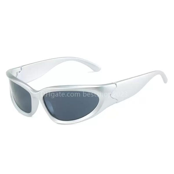 Lunettes de soleil Steam Deluxe Y2k Retro Punk Mirror 2023 Accessoires Outdoor UV400 Goggles UnisexSunglasses
