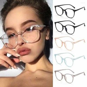 Zonnebril Zonnebril Blauwlichtbril PC-frame Harslens Antiblokkerende straling Unisex Trend Heldere lenzen Computer Y240320