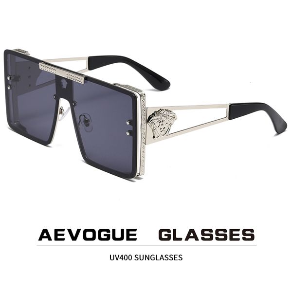 Lunettes de soleil lunettes de soleil lunettes cadre lunettes lunettes accessoire mode carré extérieur métal hommes lunettes AE1378 230511