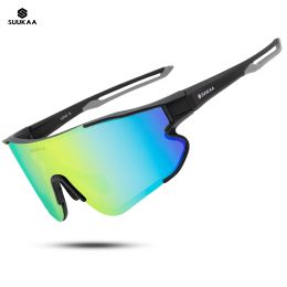 Lunettes de soleil Super Deal Suukaa Cycling Polaris Sunglasses Bike Outdoor Sports Sun Glasse