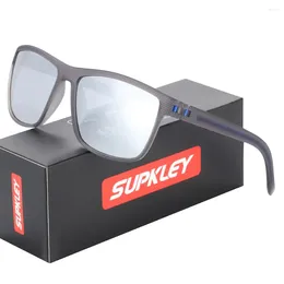 Lunettes de soleil Supkley Polarise Hommes Conduite pour les femmes Vingate Travel Finition Eyewear Accessory OCULOS