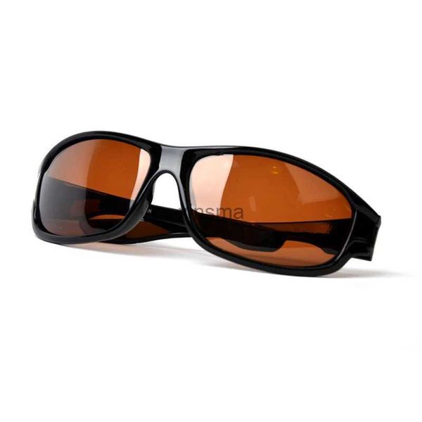 Lunettes de soleil TAGION lunettes de petite taille monture noire lunettes de soleil polarisées hommes femmes lentilles de couleur marron Sport de plein air lunettes de soleil Oculos de sol YQ240131