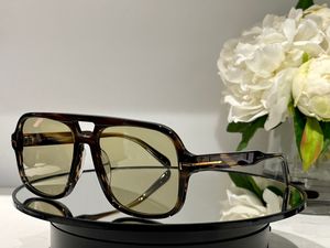Zonnebrillen tf zonnebril CASSIUS brillen Oversized mondstukstijl zonnebrillen high-end versie luxe bril vrouw Acetaatmonturen Moderne herenbrillen