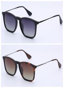 Gafas de sol Lentes de alta calidad REAL POLARIZADA Hombres Gafas de sol de mujeres con paquetes de cuero marrón o negro Accesor de minorista 8325065