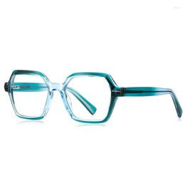 Zonnebril TR90 Anti Blauw Licht Blokkeren Vrouwen Vierkante Bril Stralingsbescherming Brillen Vrouwelijke Transparante Mode Brillen