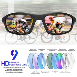 Lunettes de soleil tendance marque hommes/femmes TR90 Sport de plein air polarisé conduite miroir montagne cyclisme lunettes de soleil Zonnebril Heren