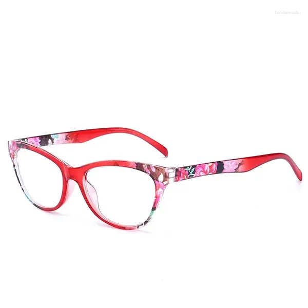 Lunettes de soleil ultra légères pour hommes et femmes, monture complète, presbytes, jambe de printemps, tendance, PC, lecture Gafas