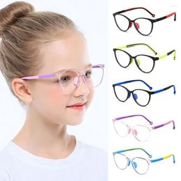 Lunettes de soleil Ultralight Tr90 Frame Blue Rays Blocking Eyewear for Kids Anti Lights Childre