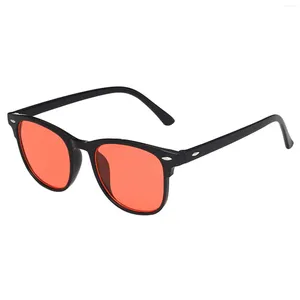 Gafas de sol Gafas de conducción de moda unisex Lente transparente de visión de alta definición para combinación de trajes de fiesta