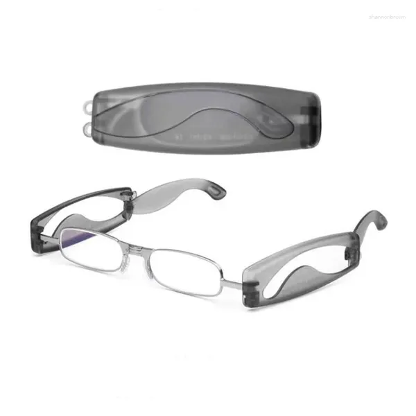 Gafas de sol Collar unisex Mini gafas de lectura plegables portátiles
