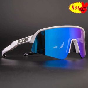 Lunettes de soleil UV400 Cycling Eyewear Sports Outdoor Lunes Riding Goggles Polarisé avec Case for Men Women Oo9465 9208 20255