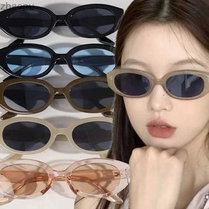 Lunettes de soleil UV400 HD Mens Punk Shadow Retro Oval Sunglasses Fashion Fashion Retro Femmes Sunglasses NOUVELLE TREND
