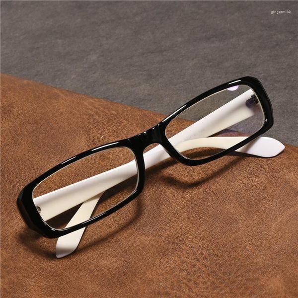 Lunettes de soleil Vazrobe Blanc Noir Myopie Lunettes Femmes 0 -250 150 200 Petit Visage Rectangle Lunettes Cadre Mâle Lunettes Pour Prescription