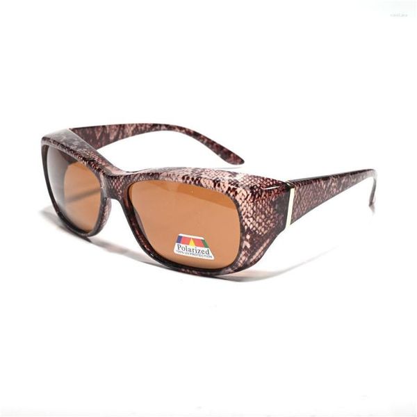 Lunettes de soleil Vazrobe femmes Clip sur lunettes adaptées aux montures de lunettes polarisées lunettes de conduite myopie lecteur Anti éblouissement UV400