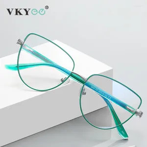 Zonnebril VICKY 2024 Cat Eye Bril Bijziendheid Verziend Mode Trend Anti-blauw Licht Metaal Lezen PFD3065
