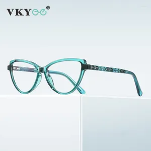 Zonnebril VICKY Vrouwen Bril Verziendheid Bijziendheid Lezen Anti Blauw Licht Blokkeren Cat Eye Brillen Frame PFD2131