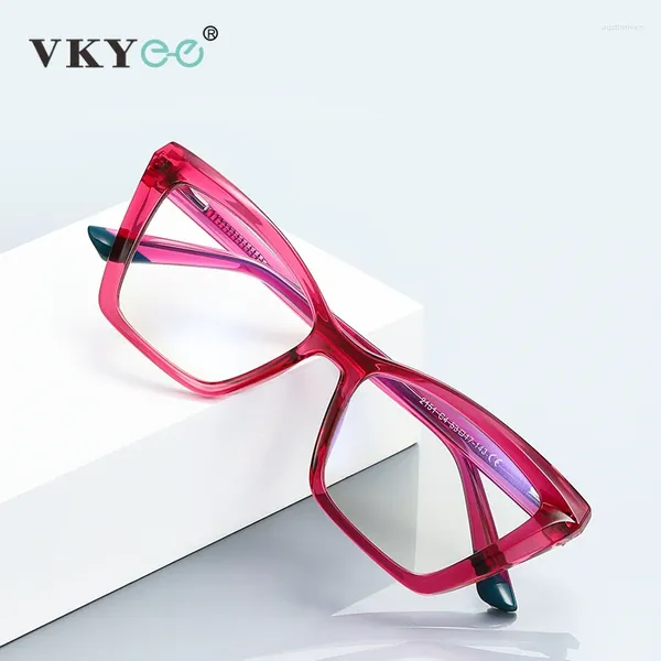 Lunettes de soleil Vicky Women's Fashion Anti-Blue Light Lights Lunets Optical Ims Optics With Prescription Myopia Hyperopia PFD2151