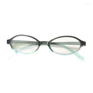 Zonnebril Vintage blauwlichtfilterbril Lichtgewicht Slijtvast materiaal Helder zicht Universeel frame voor dames