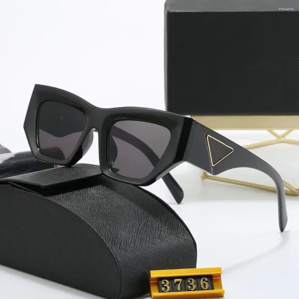 Gafas de sol Vintage Cat Eye Mujeres Hombres Diseñador Pequeño Marco Elegante Cateye Gafas de sol para mujer UV400