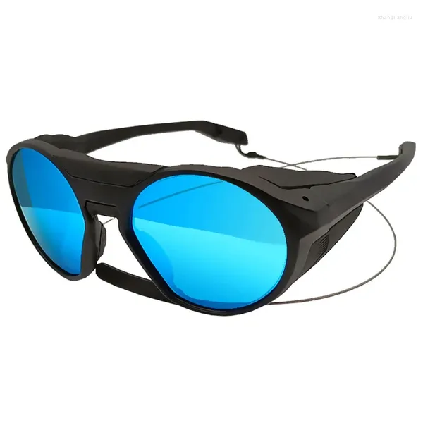 Lunettes de soleil vintage hommes de haute qualité femmes femmes verres de soleil polarisés encadre les lunettes masculines UV400 lunettes de vélo de lunettes