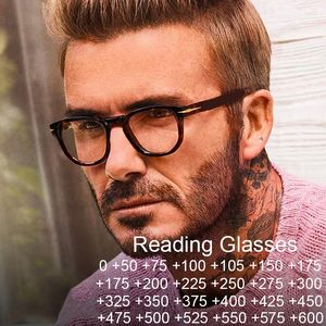 Gafas de sol Vintage pequeñas irregulares redondas gafas de lectura graduadas para hombres diseñador Anti luz azul anteojos presbiópicos