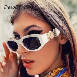 Lunettes de soleil Vintage Steampunk luxe petit cadre lunettes de soleil hommes femmes marque Design mode carré lunettes de soleil nuances UV400 Vintage lunettes G230223