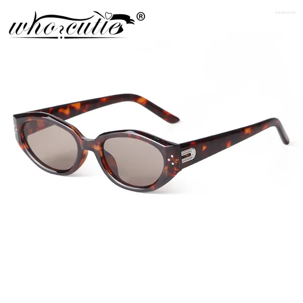 Gafas de sol que cutie Fashion Cat Eye Women Diseñador de marca Cateye Frame Sun Glasses Tortoise Shell Men Shade Eyewear uv400