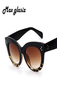 Gafas de sol enteras 2022 Gafas de moda Audrey Mujeres vintage Cateye Seoless Girl Oculos Feminino6721729