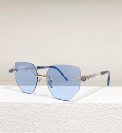 Gafas de sol Mujeres y hombres Máscara de verano 2 Estilo AntiUltravioleta Placa retro Gafas de moda sin marco Caja aleatoria 7362105