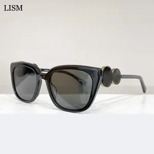 Lunettes de soleil femmes marque concepteur polarisé acétate cadre noir homme haute qualité mode tendance lunettes de luxe