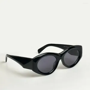Zonnebrillen vrouwen kattenoogontwerp gepolariseerd zwarte man mooie reis hoogwaardige gepersonaliseerde modetrend bril