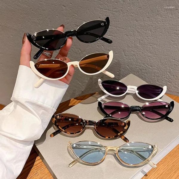 Gafas De Sol para mujer, diseño De ojo De gato, moda Punk, Gafas De Sol para mujer, Gafas De Sol De marca Vintage para hombre, gafas De Sol UV400