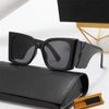 Lunettes de soleil pour hommes lunettes de soleil design lettres lunettes de luxe cadre lettre lunette lunettes de soleil pour femmes surdimensionnées polarisées senior shades Protection UV