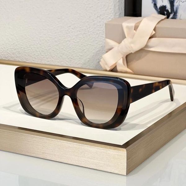 Lunettes de soleil Femmes Innovative Fashion Design Fashion Square Frame Eyewear Gradient Lens UV Protection Unisexe Mini Luxury Lunettes