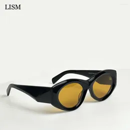 Lunettes de soleil Femmes Luxury Design Polaris Small Face Cat Eye Man High Qualize Personnalize Mine Mini Frame Lunes