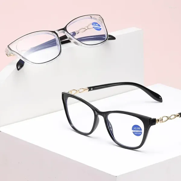 Gafas de sol para mujer y hombre, gafas de lectura antiluz azul, gafas para hipermetropía, gafas para presbicia con acabado Unisex de moda de 1,0 a 4,0