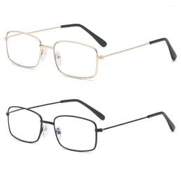 Zonnebril Dames Metalen frame Ultralight Anti Blue-ray Verziend Brillen Ver zicht Brillen Leesbril