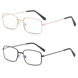 Lunettes de soleil pour femmes, monture métallique, ultralégères, Anti-rayons bleus, presbytes, vue de loin, lunettes de lecture