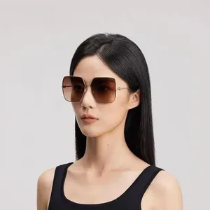 Lunettes de soleil femmes polarisées lentilles pochromiques lunettes de soleil légères pour hommes mode lunettes unisexes