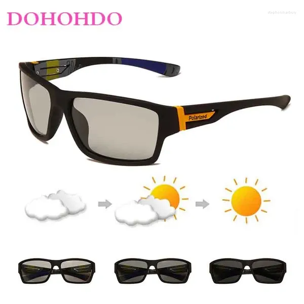 Gafas de sol Hombres polarizados Pocrómicos para mujeres Conduciendo deportes Decoloración Decoloración Goggles Polaroid Gafas