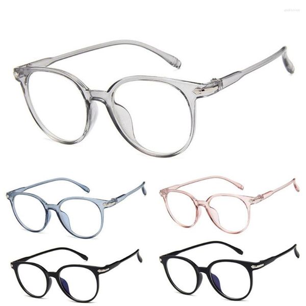 Lunettes de soleil femmes Spectacle optique cadre lunettes lentille claire dame Vintage ordinateur Anti-rayonnement lunettes mode lunettes tendance